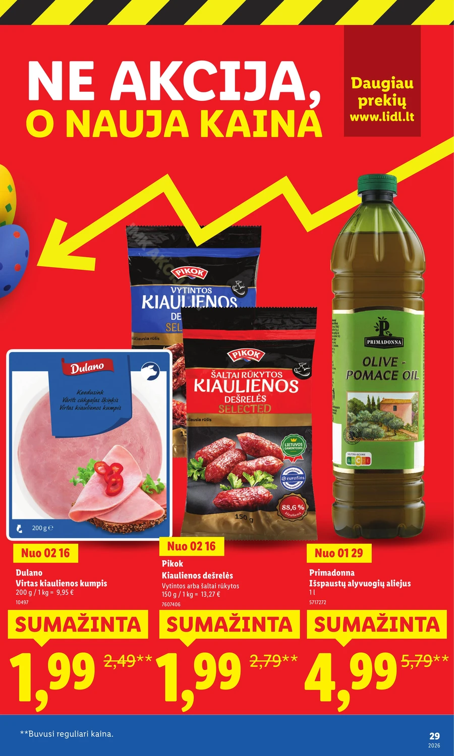 LIDL katalogas „Didysis kainų mažinimas“ puslapis 29
