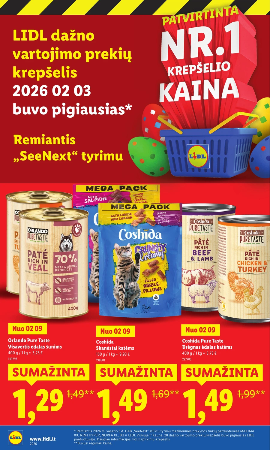 LIDL katalogas „Didysis kainų mažinimas“ puslapis 34