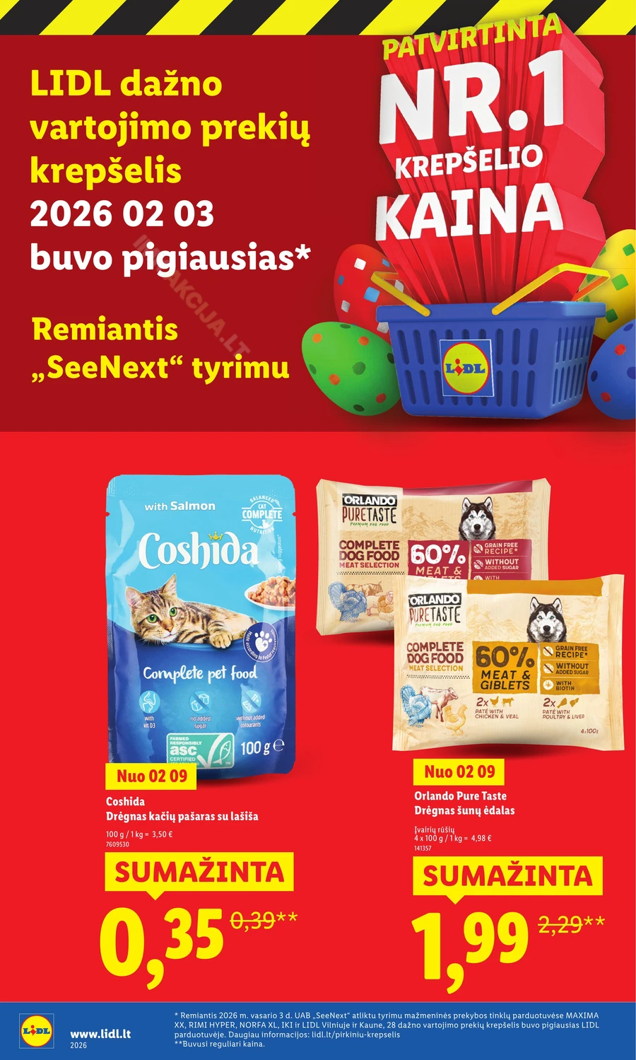 LIDL katalogas „Didysis kainų mažinimas“ puslapis 36