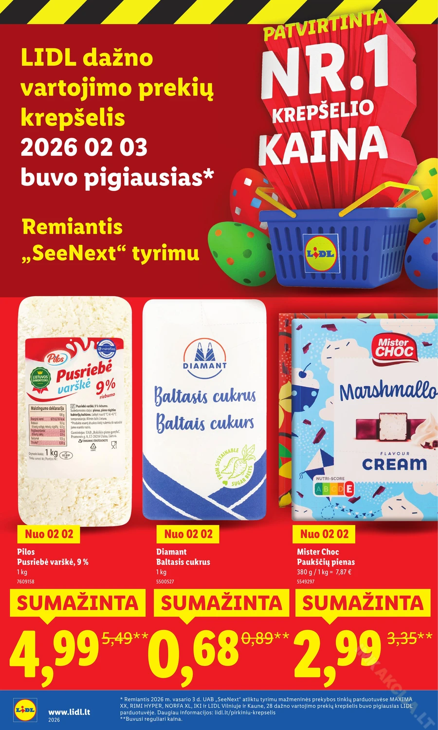 LIDL katalogas „Didysis kainų mažinimas“ puslapis 38