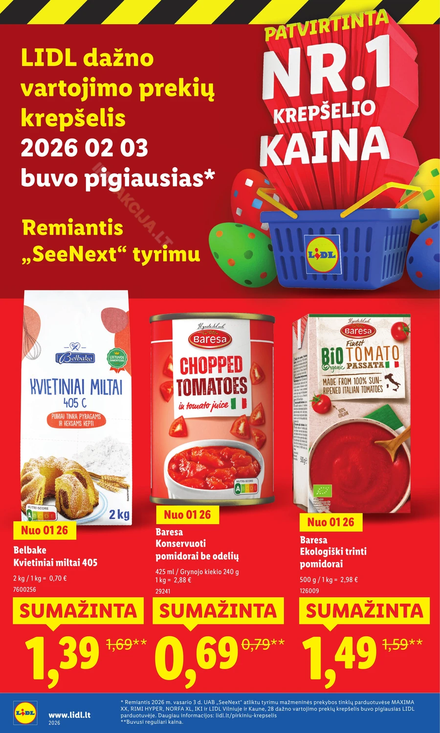 LIDL katalogas „Didysis kainų mažinimas“ puslapis 42