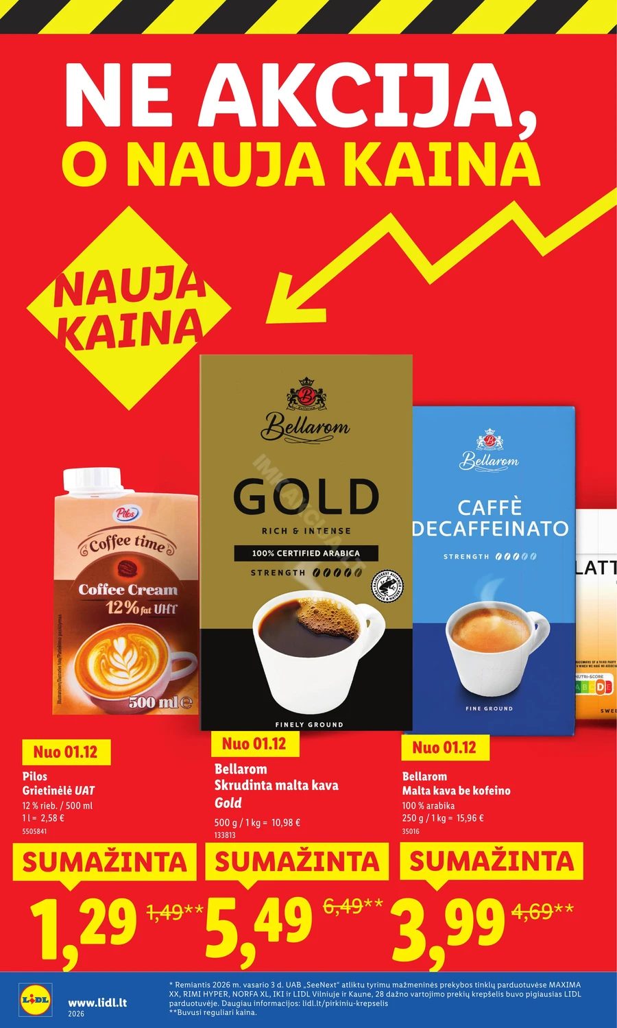 LIDL katalogas „Didysis kainų mažinimas“ puslapis 48