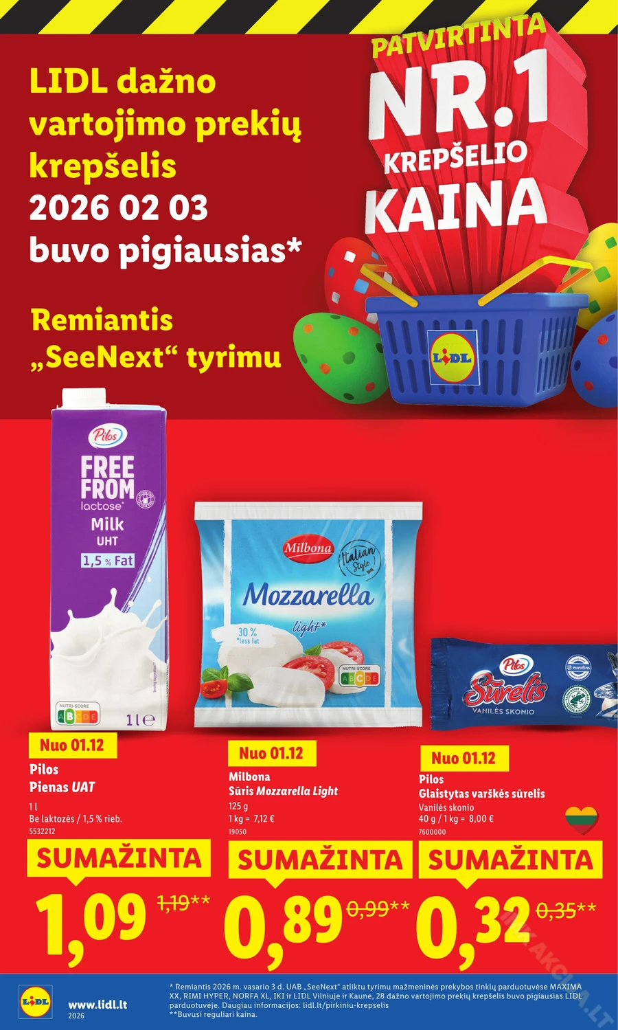 LIDL katalogas „Didysis kainų mažinimas“ puslapis 50
