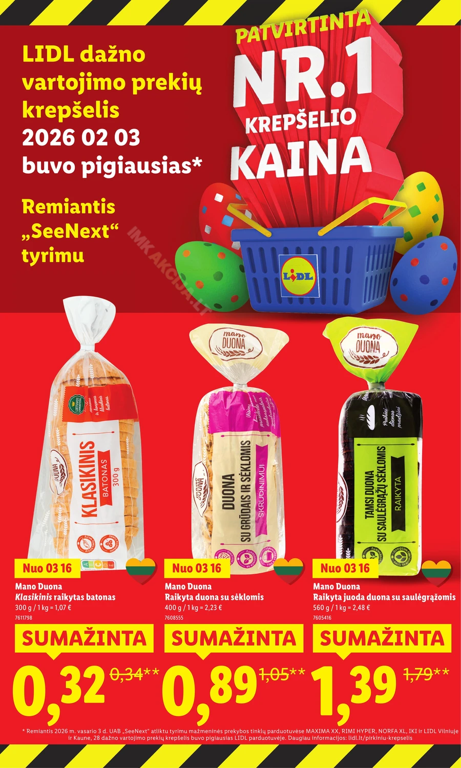 LIDL katalogas „Didysis kainų mažinimas“ puslapis 8