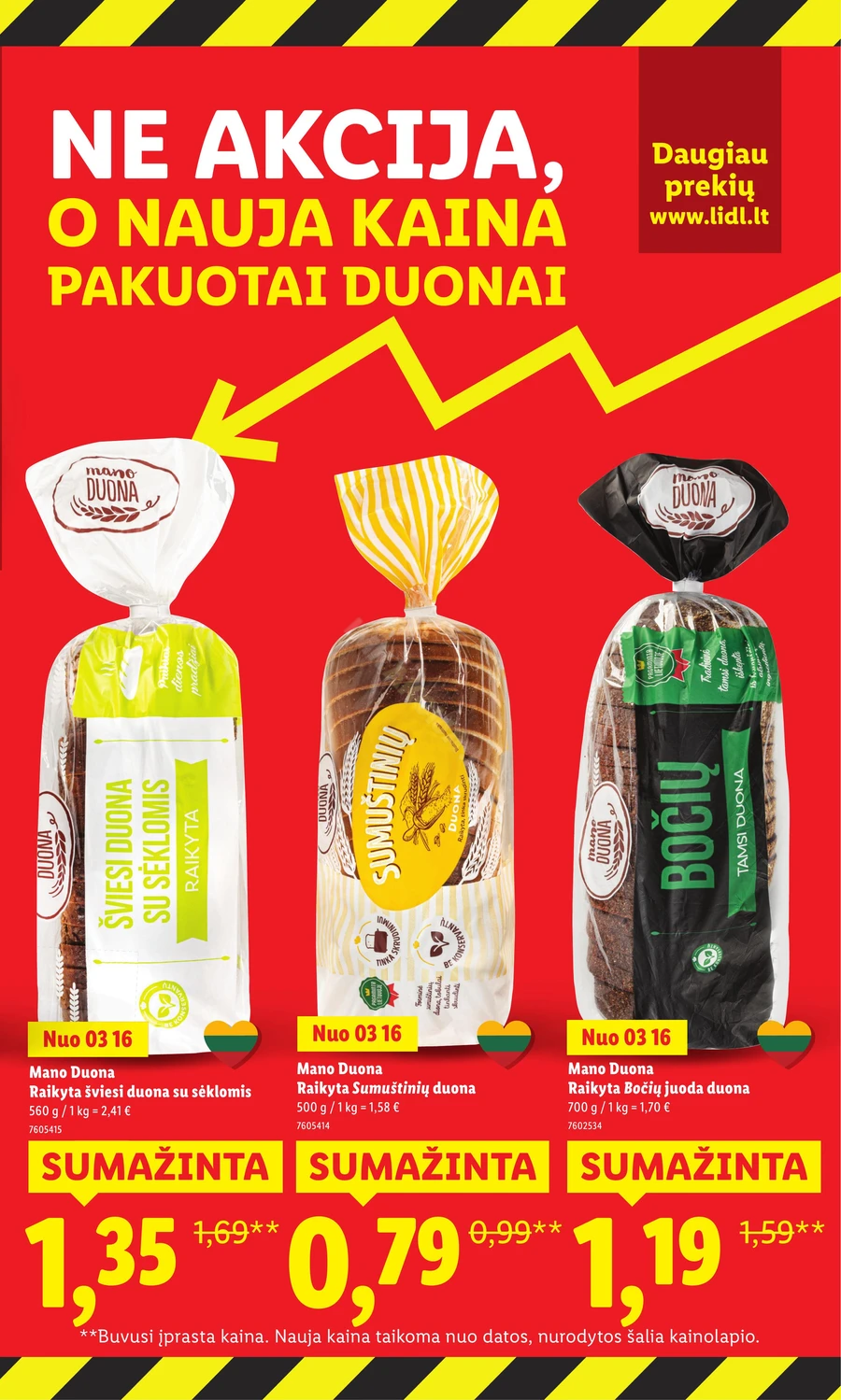 LIDL katalogas „Didysis kainų mažinimas“ puslapis 9
