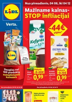 LIDL maisto prekių akcijų leidinys