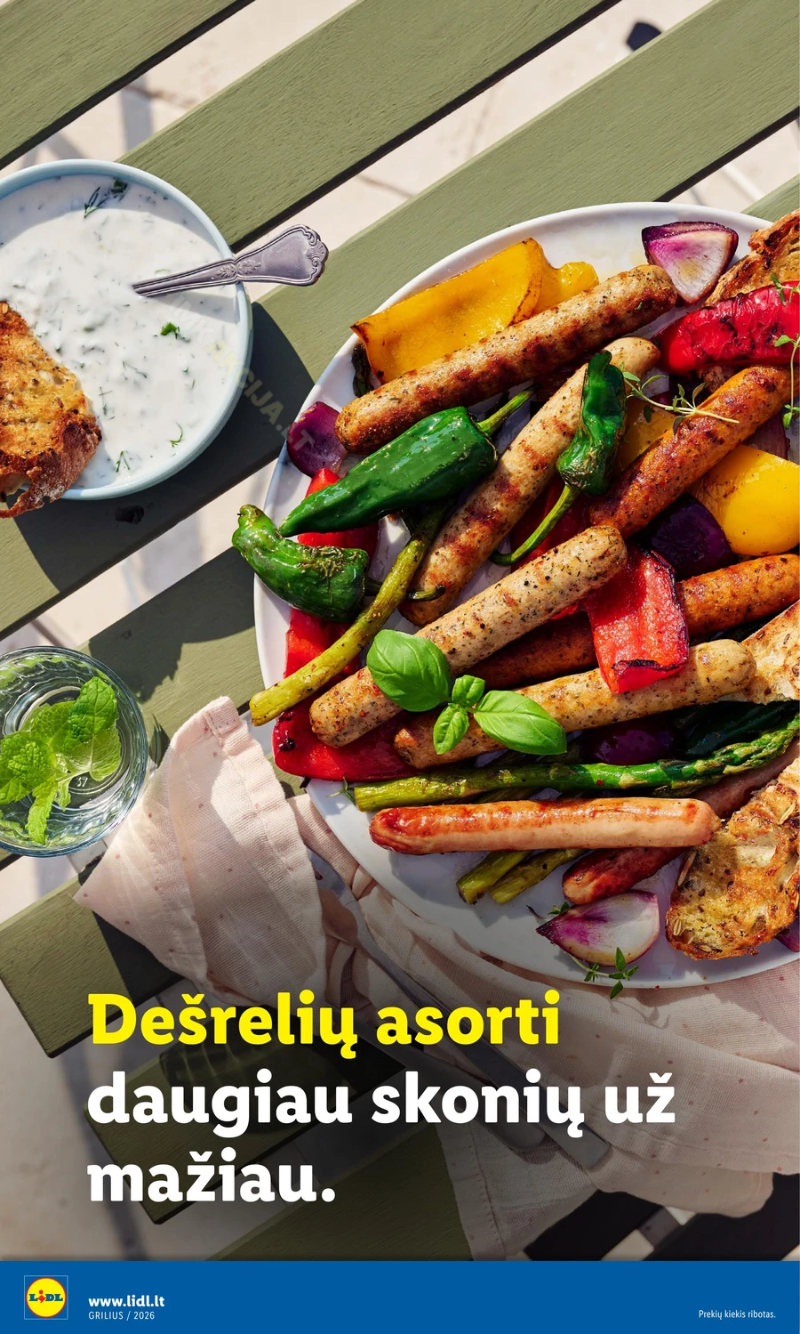 LIDL leidinys „Grilio katalogas“ puslapis 18