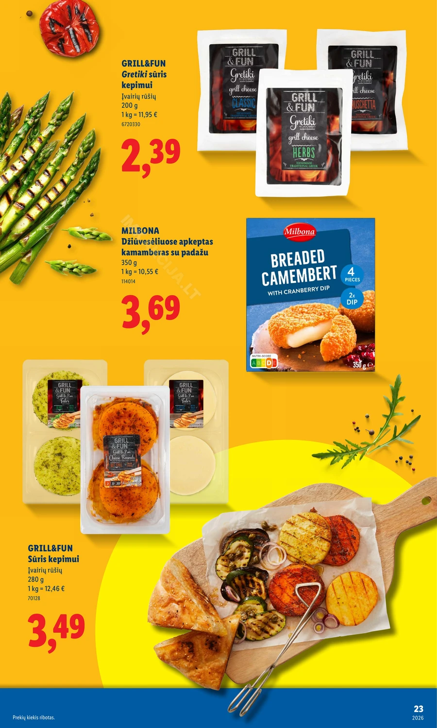 LIDL leidinys „Grilio katalogas“ puslapis 23