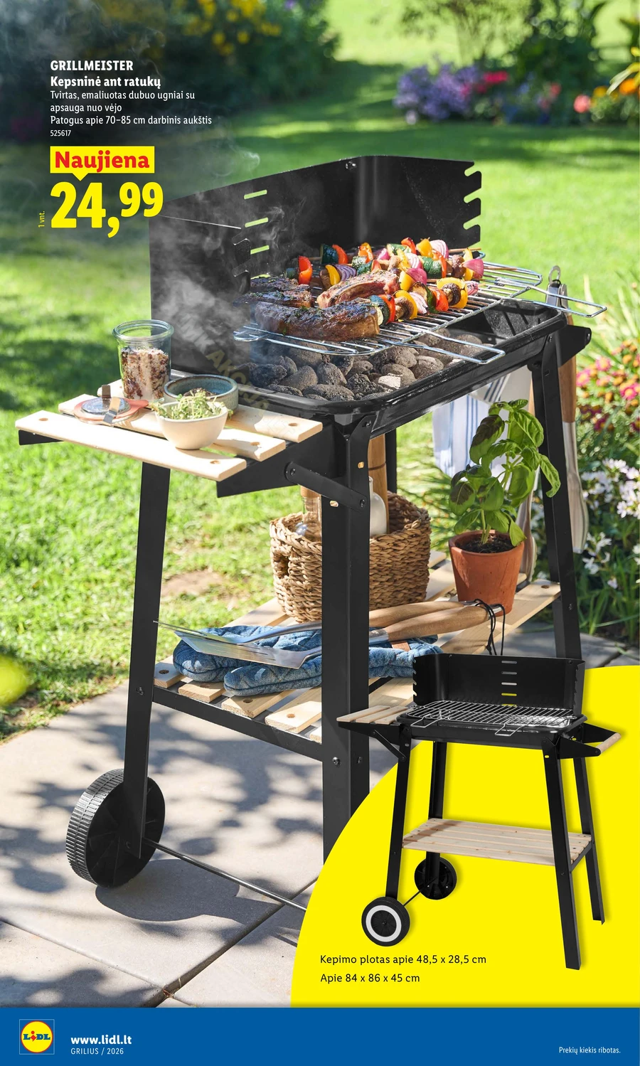 LIDL leidinys „Grilio katalogas“ puslapis 26