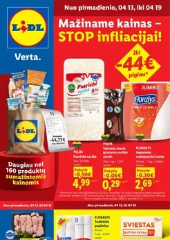 LIDL maisto prekių akcijų leidinys