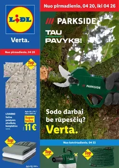 LIDL ne maisto prekių akcijų leidinys