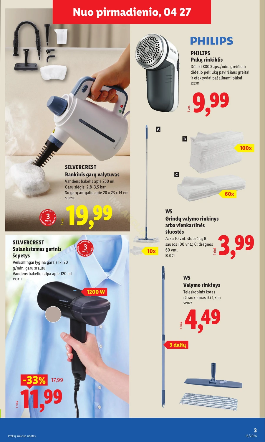 LIDL ne maisto prekių akcijų leidinys puslapis 3