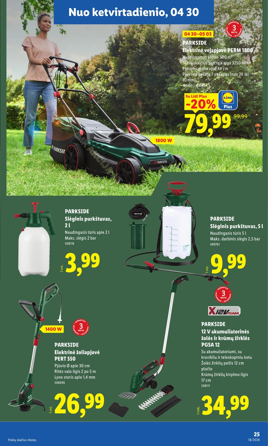 LIDL ne maisto prekių akcijų leidinys puslapis 25