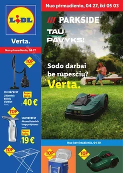 LIDL ne maisto prekių akcijų leidinys