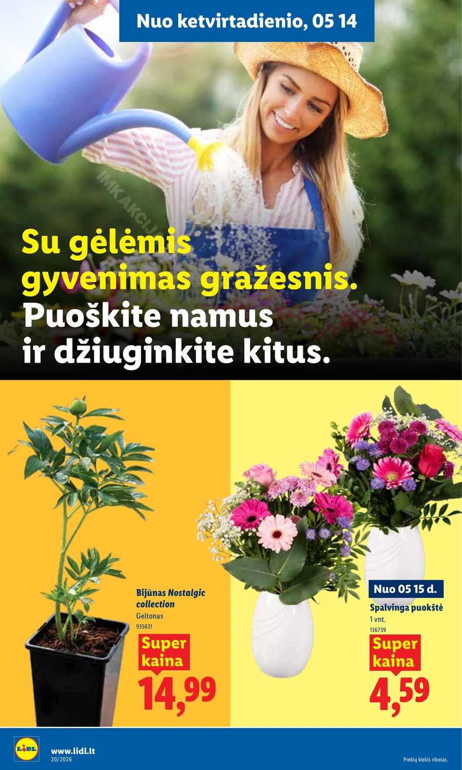 LIDL maisto prekių akcijų leidinys puslapis 44