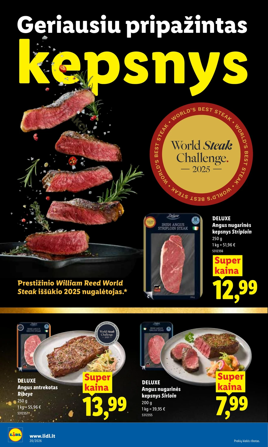 LIDL maisto prekių akcijų leidinys puslapis 48