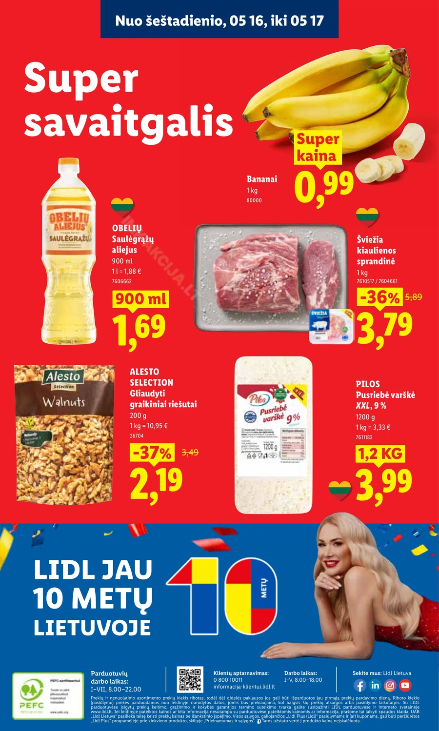 LIDL maisto prekių akcijų leidinys puslapis 50