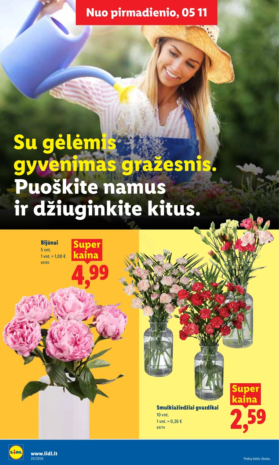 LIDL maisto prekių akcijų leidinys puslapis 6