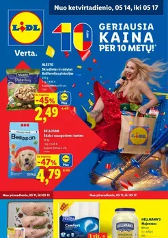 LIDL maisto prekių akcijų leidinys