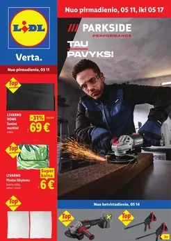 LIDL ne maisto prekių akcijų leidinys