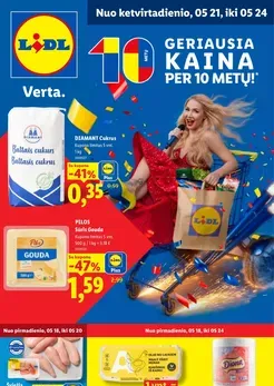LIDL maisto prekių akcijų leidinys