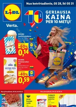 LIDL maisto prekių akcijų leidinys