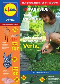 LIDL ne maisto prekių akcijų leidinys
