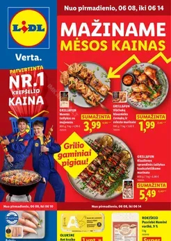 LIDL maisto prekių akcijų leidinys