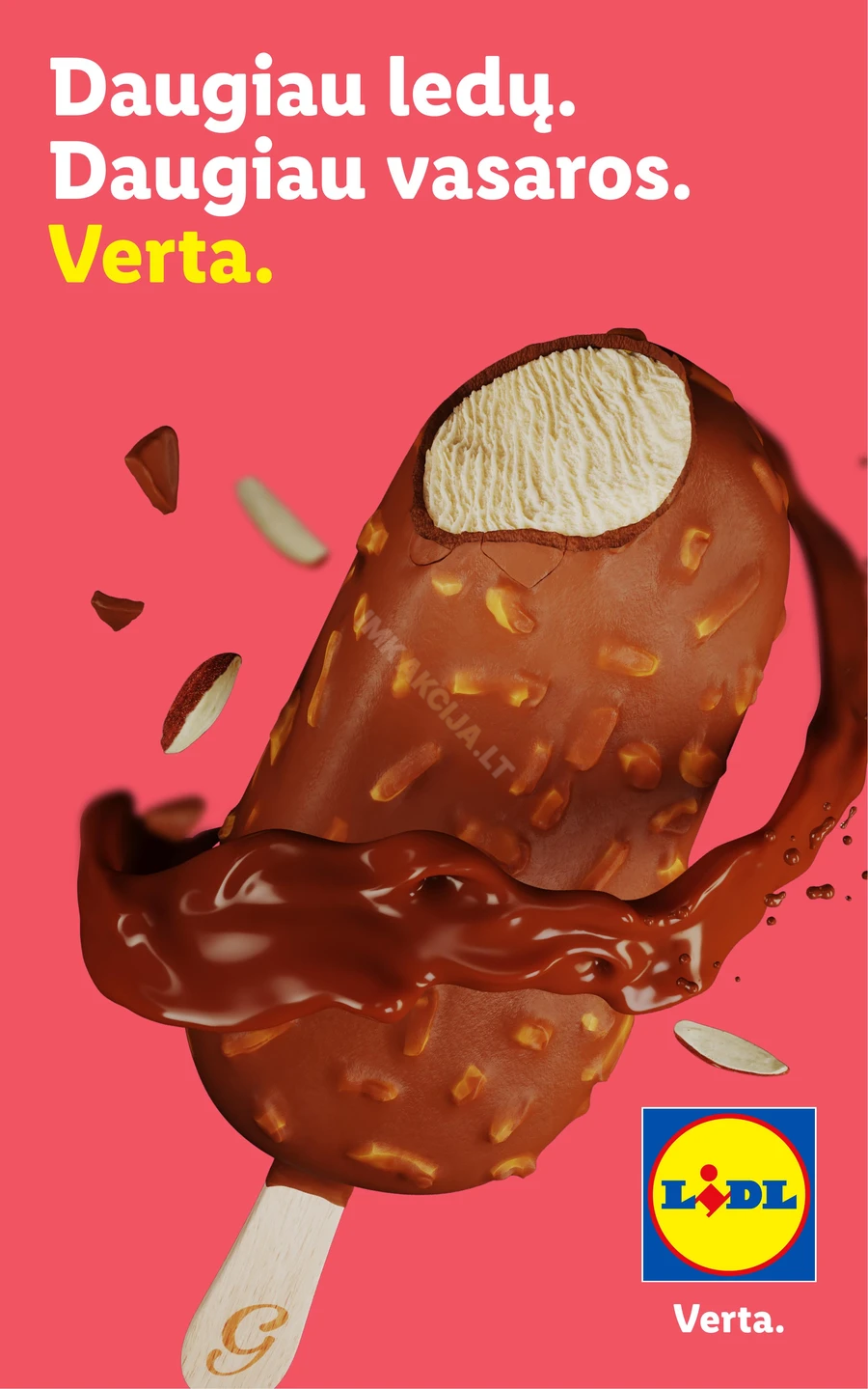 LIDL leidinys „Daugiau ledų. Daugiau vasaros.” puslapis 1