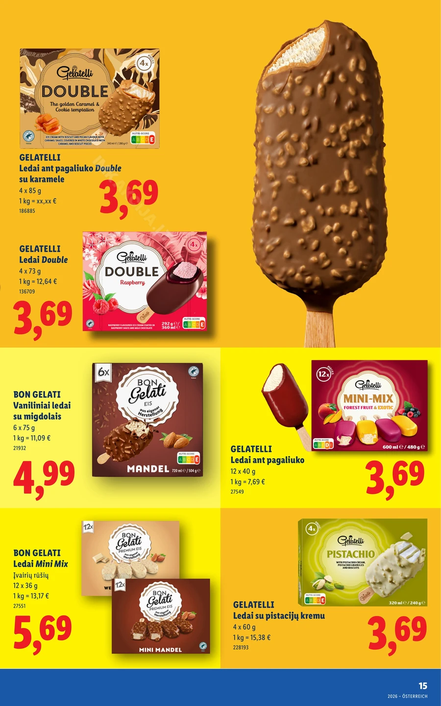 LIDL leidinys „Daugiau ledų. Daugiau vasaros.” puslapis 15