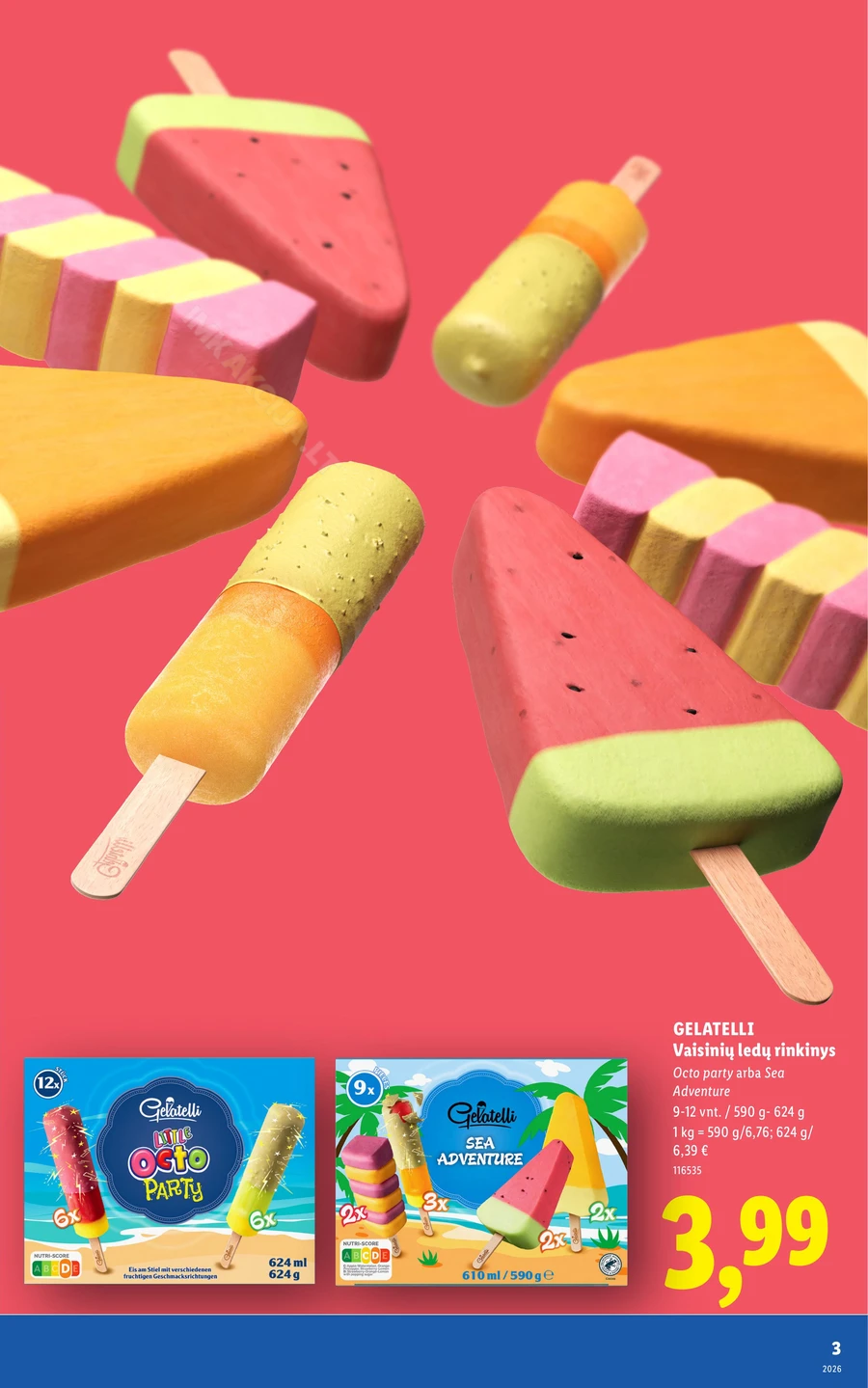 LIDL leidinys „Daugiau ledų. Daugiau vasaros.” puslapis 3