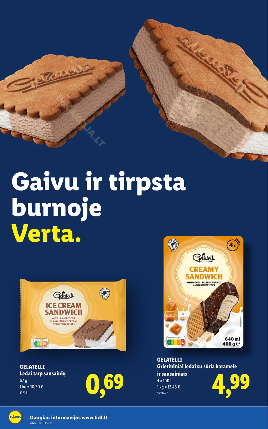 LIDL leidinys „Daugiau ledų. Daugiau vasaros.” puslapis 8