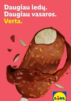 LIDL leidinys „Daugiau ledų. Daugiau vasaros.”