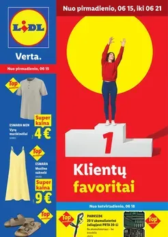 LIDL ne maisto prekių akcijų leidinys
