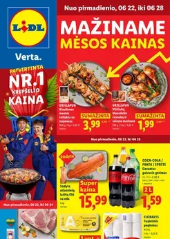 LIDL maisto prekių akcijų leidinys