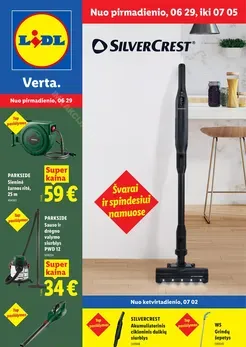 LIDL ne maisto prekių akcijų leidinys
