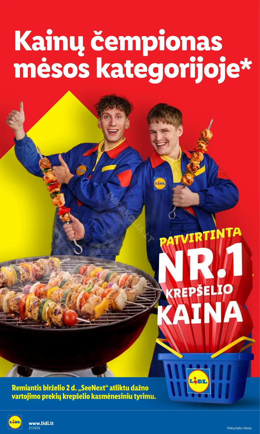 LIDL maisto prekių akcijų leidinys puslapis 2