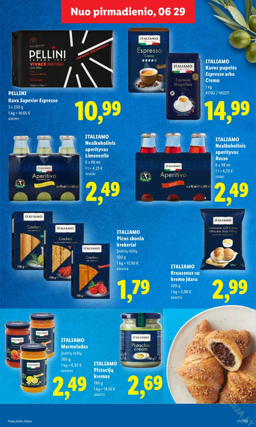 LIDL maisto prekių akcijų leidinys puslapis 19
