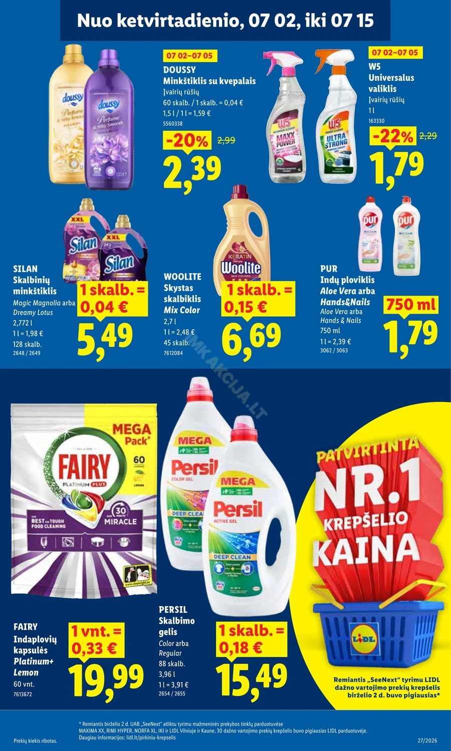 LIDL maisto prekių akcijų leidinys puslapis 31