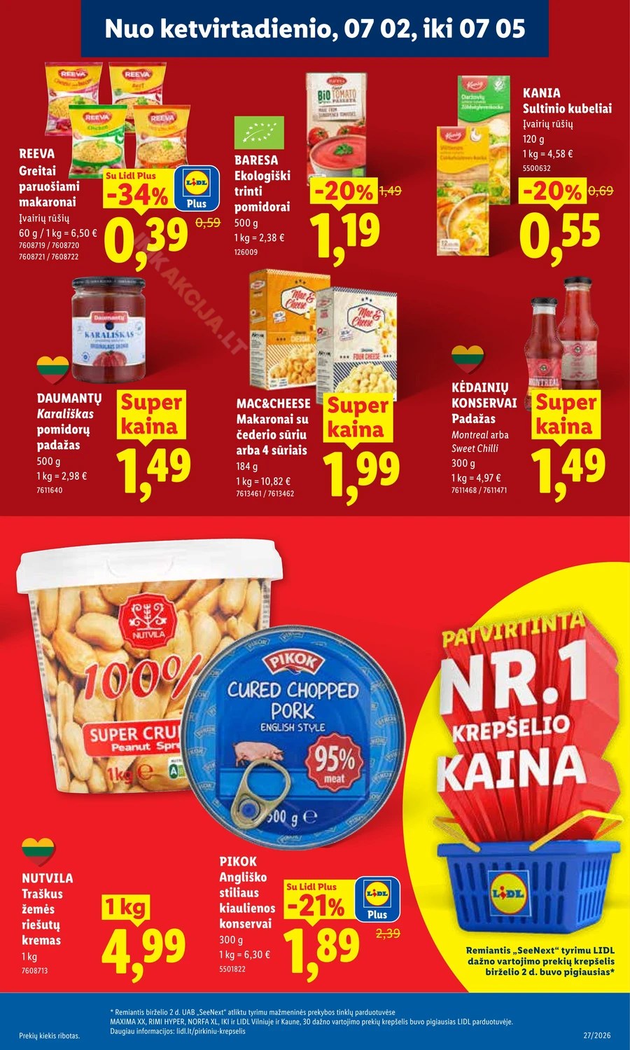 LIDL maisto prekių akcijų leidinys puslapis 35