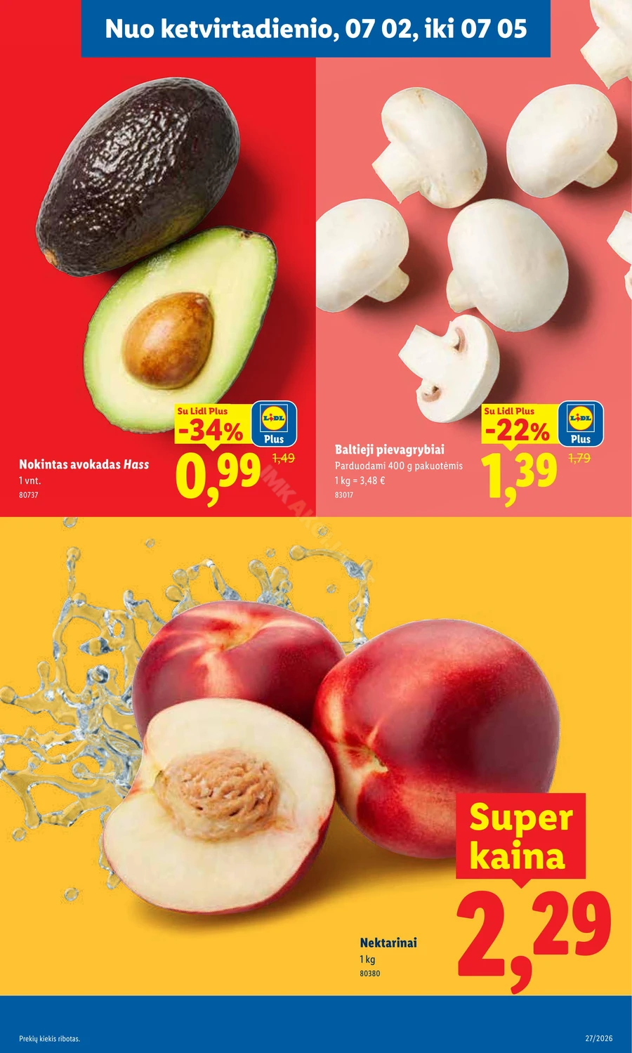 LIDL maisto prekių akcijų leidinys puslapis 39
