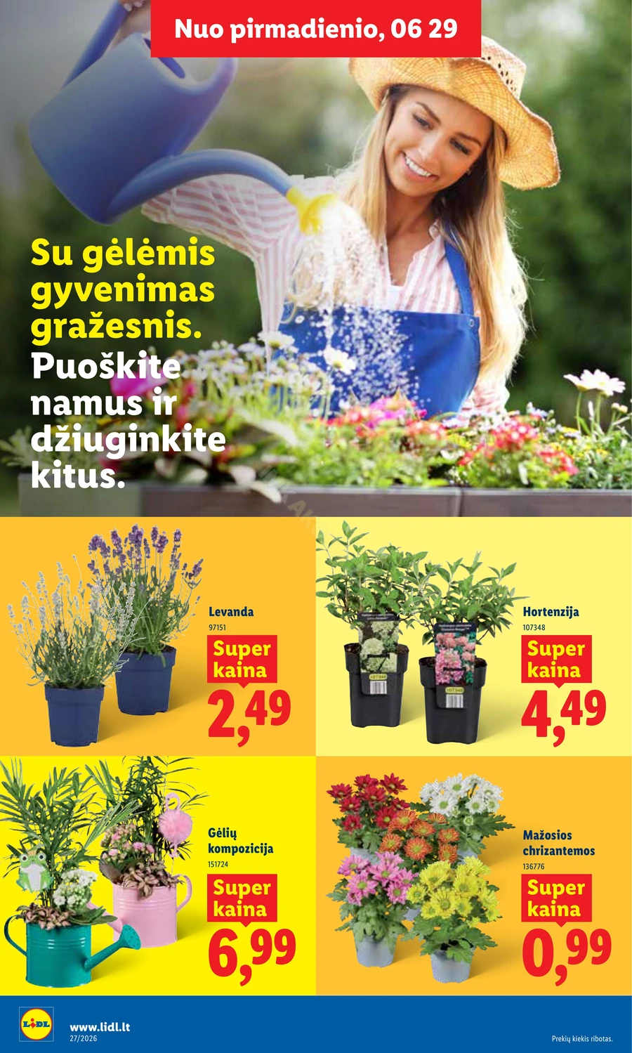 LIDL maisto prekių akcijų leidinys puslapis 8