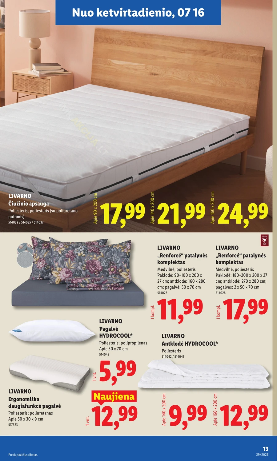 LIDL ne maisto prekių akcijų leidinys puslapis 13