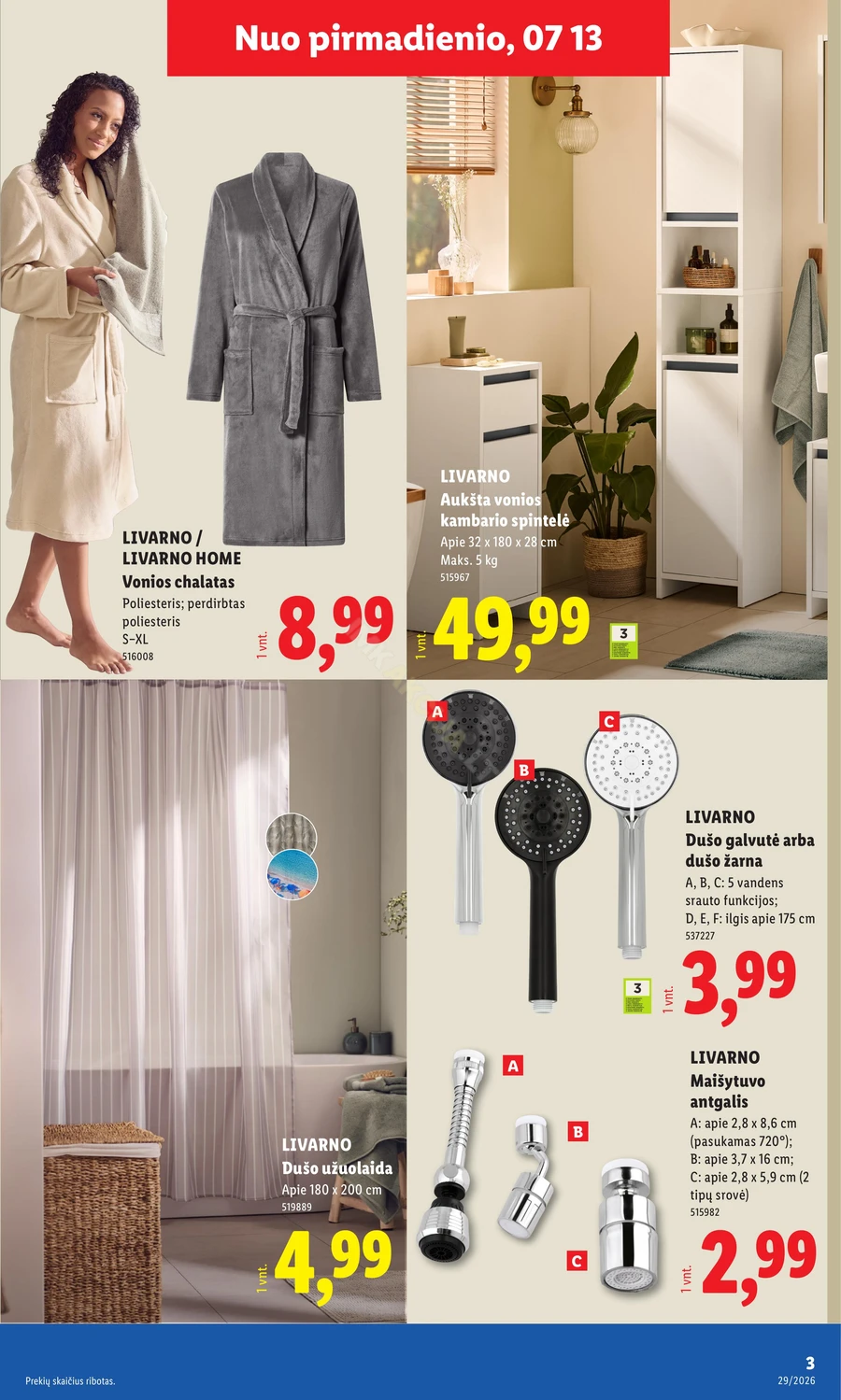 LIDL ne maisto prekių akcijų leidinys puslapis 3
