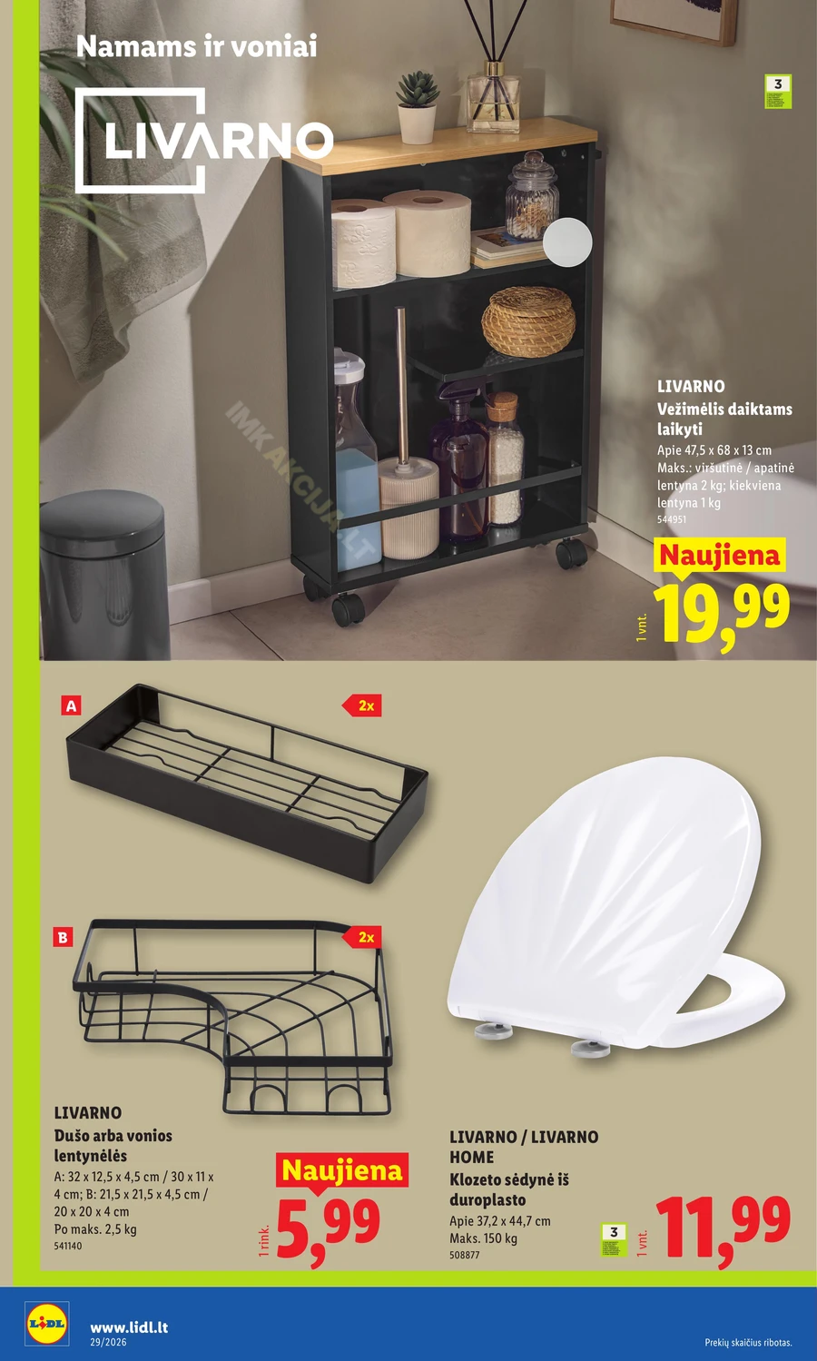 LIDL ne maisto prekių akcijų leidinys puslapis 4