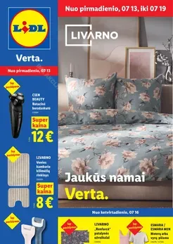 LIDL ne maisto prekių akcijų leidinys
