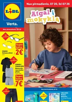 LIDL ne maisto prekių akcijų leidinys