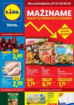 LIDL maisto prekių akcijų leidinys
