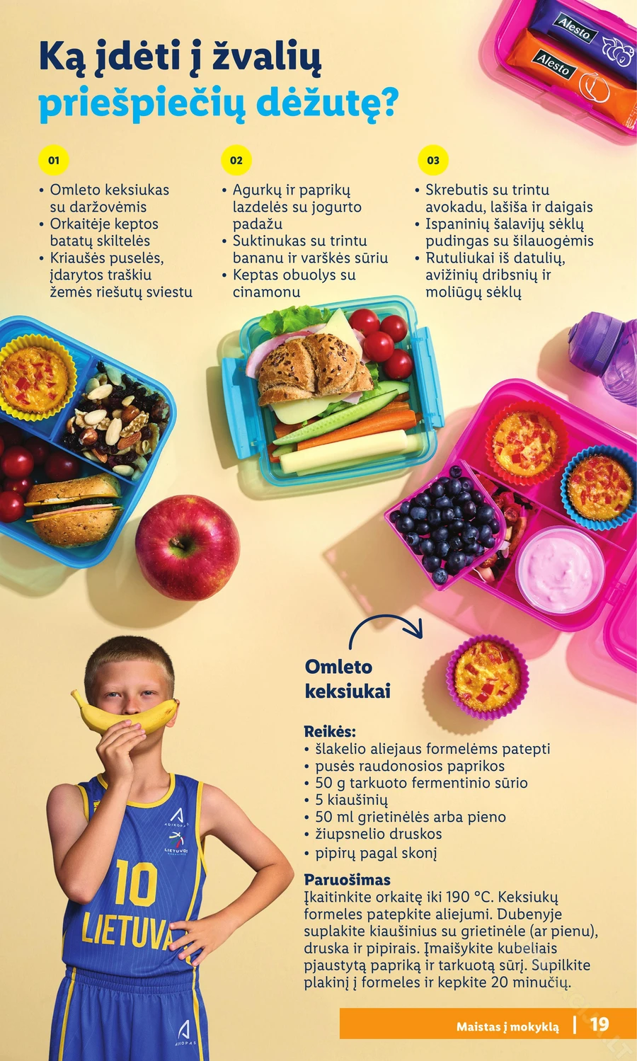 LIDL leidinys „Atgal į mokyklą” puslapis 19