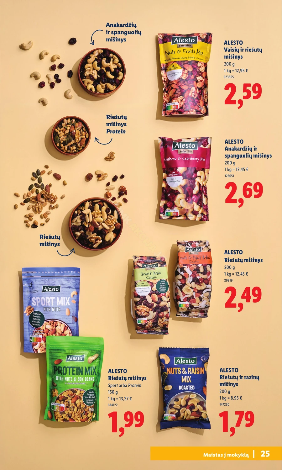 LIDL leidinys „Atgal į mokyklą” puslapis 25